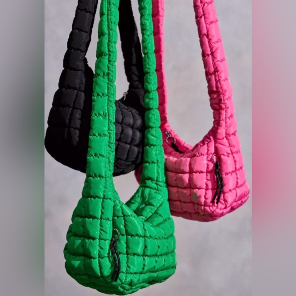 NWT FREE PEOPLE MOVEMENT Mini Carryall Sling Kelly Green